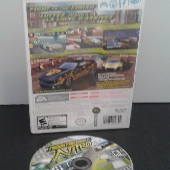 Nintendo Wii - Need for Speed Nitro Electronic Arts Wii game systems 2009 E10+ - Picture 2 of 7